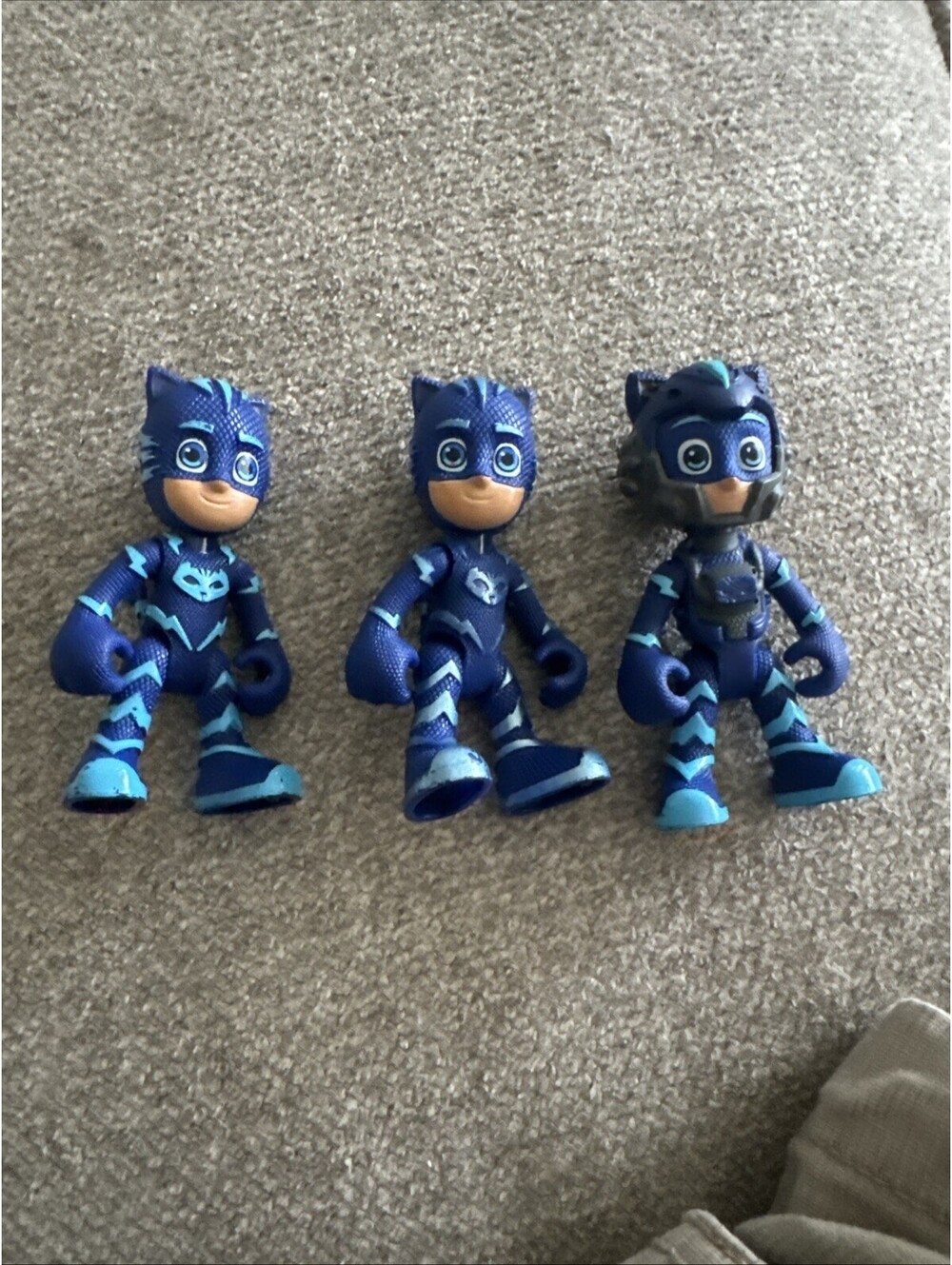 3 Dif Pj Masks Catboy 3.5” Action Figure Just Play Plastic Toy